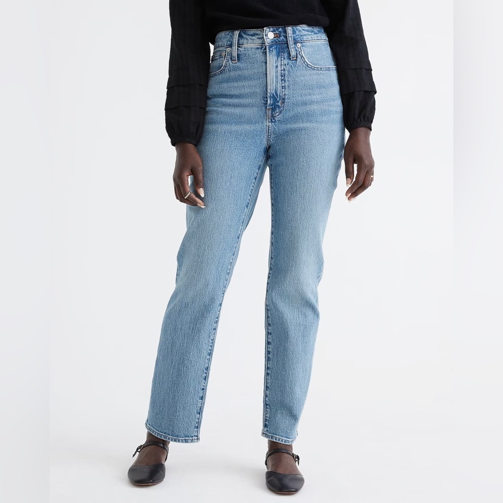 Madewell - Curvy Perfect Vintage Straight Jean - Like New
